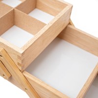 Nähkorb Holz L Hell-3