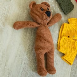 Traum-Anziehbär Häkelpaket