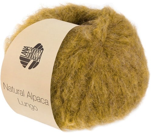 Lana Grossa Natural Alpaca Lungo 016 Senf