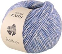 Lana Grossa Bottoni 007 Hellblau/Rohwei