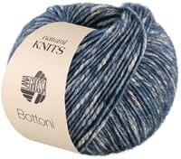 Lana Grossa Bottoni 008 Graublau/Rohwei