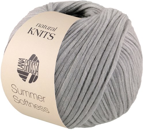 Lana Grossa Summer Softness 018 Hellgrau