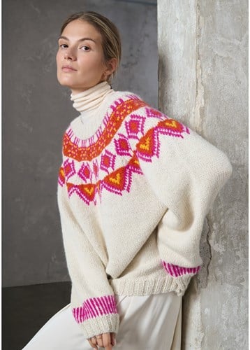 Natural lama chunky