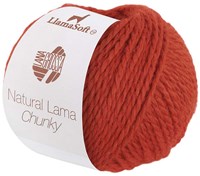 Lana Grossa Natural Lama Chunky 004 Rostorange