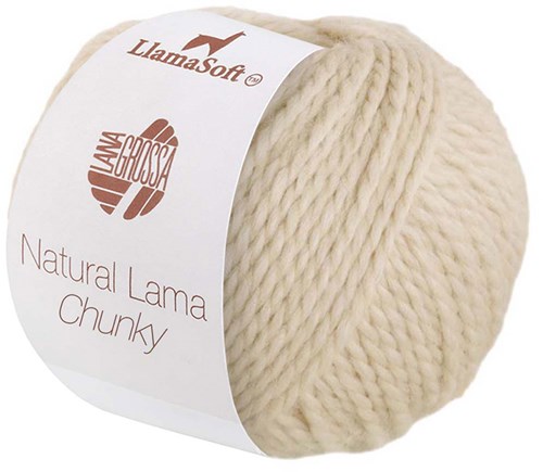 Lana Grossa Natural Lama Chunky 009 Natur
