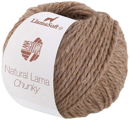 Lana Grossa Natural Lama Chunky 011 Hellbeige
