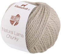 Lana Grossa Natural Lama Chunky 012 Graubeige
