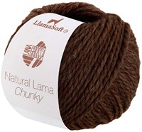 Lana Grossa Natural Lama Chunky 013 Schokobraun