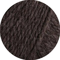 Lana Grossa Natural Lama Chunky 015 Schwarzbraun-2