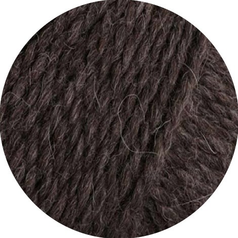 Lana Grossa Natural Lama Chunky 015 Schwarzbraun-2