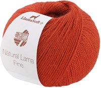 Lana Grossa Natural Lama Fine 104 Rostorange
