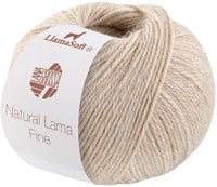 Lana Grossa Natural Lama Fine 110 Hellbeige