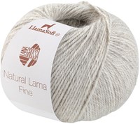 Lana Grossa Natural Lama Fine 112 Graubeige