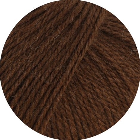Lana Grossa Natural Lama Fine 113 Schokobraun-2