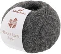 Lana Grossa Natural Lama Fine 114 Graubraun
