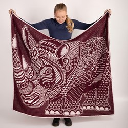 Zen Tangle Rhino - AdO Crochet Garn- und Häkelpaket  Interlocking