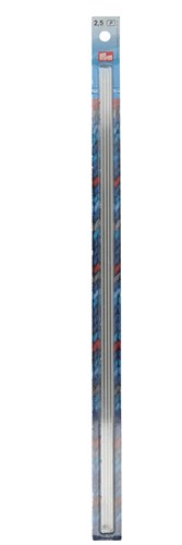 Socken und Handschuhstricknadeln ALU 40 cm 2,50 mm
