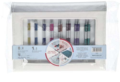 KnitPro Smartstix Austauschbare Rundstricknadelset Deluxe 3,5mm - 8mm