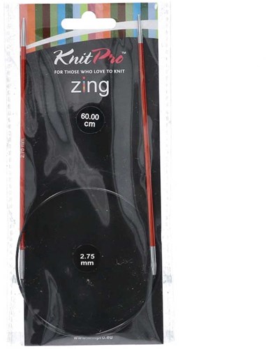 KnitPro Zing Rundstricknadeln 60cm 2,75mm