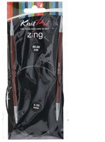 KnitPro Zing Rundstricknadeln 60cm 5,50mm