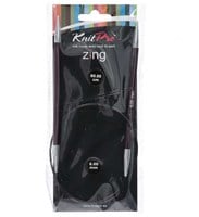 KnitPro Zing Rundstricknadeln 60cm 6,00mm