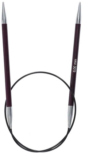 KnitPro Zing Rundstricknadeln 60cm 6,00mm-2