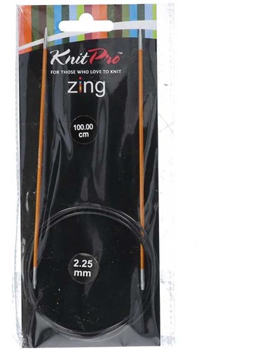 KnitPro Zing Rundstricknadeln 100cm 2,25 mm