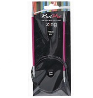 KnitPro Zing Rundstricknadeln 100cm 5,00 mm