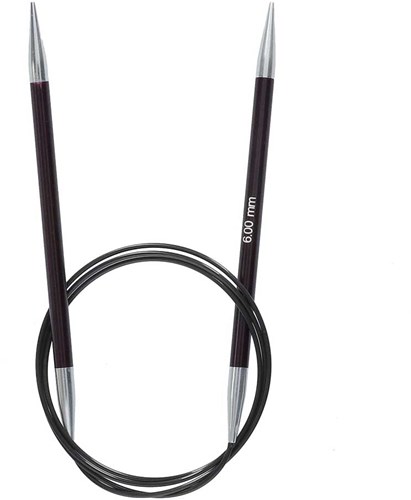 KnitPro Zing Rundstricknadeln 100cm 6,00 mm-2