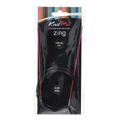 KnitPro Zing Rundstricknadeln 120cm 2mm - 12mm