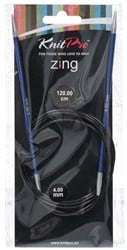 KnitPro Zing Rundstricknadeln 120cm 4,00 mm