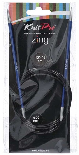 KnitPro Zing Rundstricknadeln 120cm 4,00 mm
