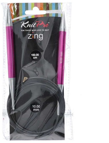 KnitPro Zing Rundstricknadeln 150cm 10,00 mm