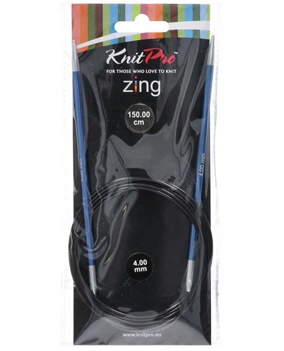 KnitPro Zing Rundstricknadeln 150cm 4,00 mm