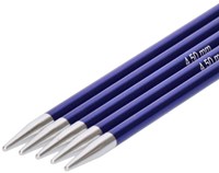 KnitPro Zing Nadelspiel 15cm 4,50 mm-3