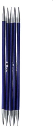 KnitPro Zing Nadelspiel 15cm 4,50 mm-2