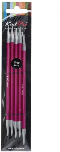 KnitPro Zing Nadelspiel 15cm 5,00 mm