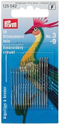 Prym Sticknadeln Fein Stahl No. 3-9
