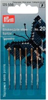 Prym Sticknadeln stumpfe Spitze Stahl No. 20