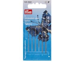 Prym Sticknadeln stumpfe Spitze Stahl No. 18-24