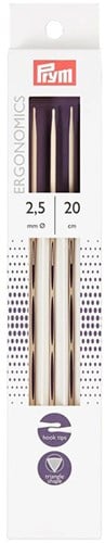 Prym Nadelspiel Ergonomisch 20 cm 2,50 mm