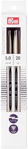 Prym Nadelspiel Ergonomisch 20 cm 5,00 mm