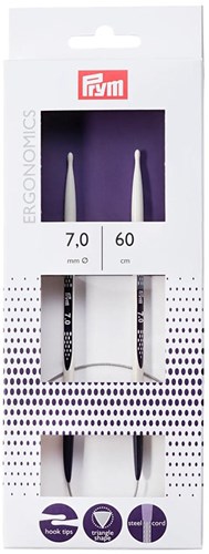 Prym Rundstricknadel Ergonomisch 60 cm 7,00 mm