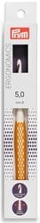Prym Wollhäkelnadel Ergonomisch 16 cm 5,0 mm Honig