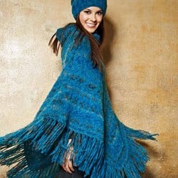 Strickanleitung Nordico Poncho