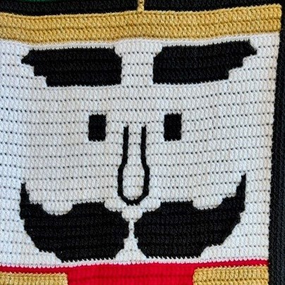 Nussknacker-Wandbehang Häkelpaket Traditional - Digital Pattern enthalten-3