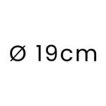 19 cm