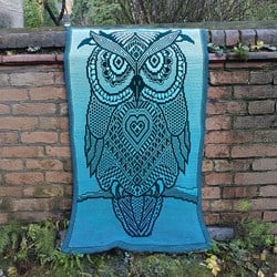 Zen Tangle Ollie the Owl Garn- und Häkelpaket Interlocking