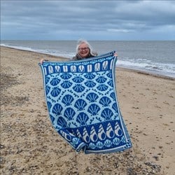 On the Seashore Blanket CAL Garnpaket 001 Stiffkey