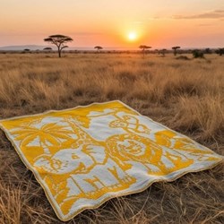 Unter der Savannensonne Babydecke - YarnZoo Garn- und Häkelpaket